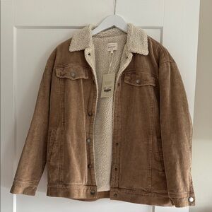 Bohme Brown Corduroy Teddy Jacket